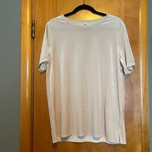Champagne Velvet T-Shirt